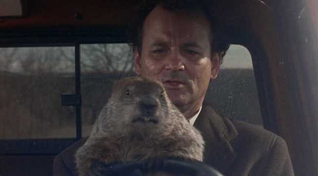 Billy Murray in Groundhog Day
